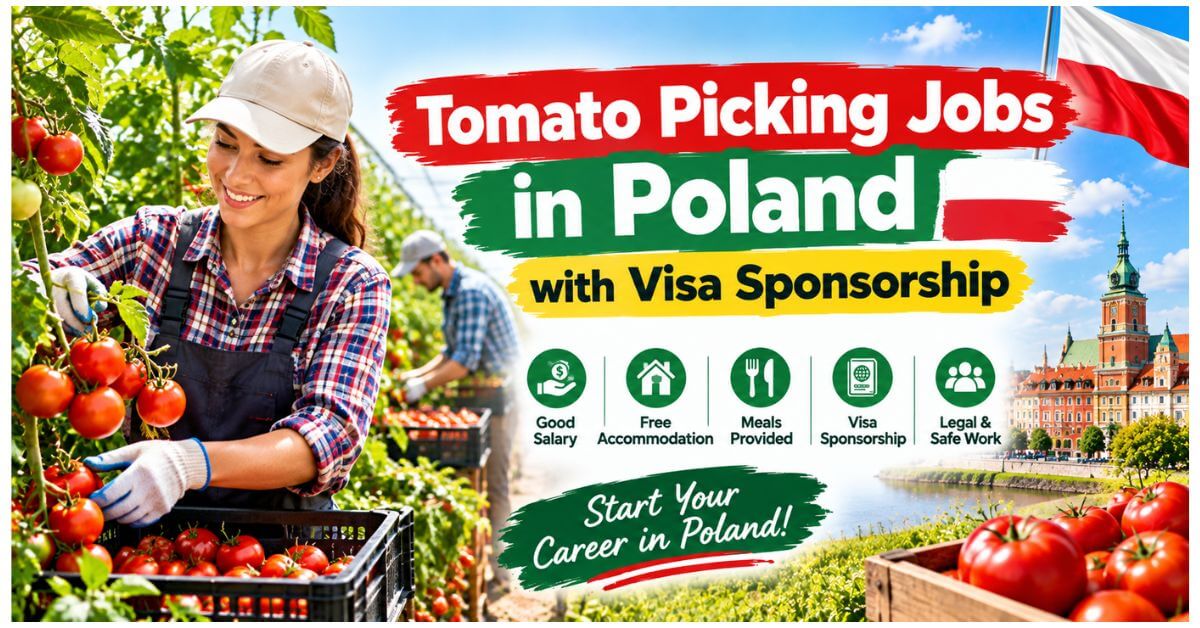 Tomato Picking Jobs in Poland with Visa Sponsorship
