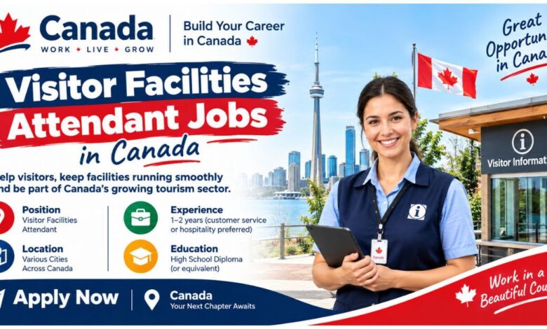 Visitor Facilities Attendant Jobs in Canada