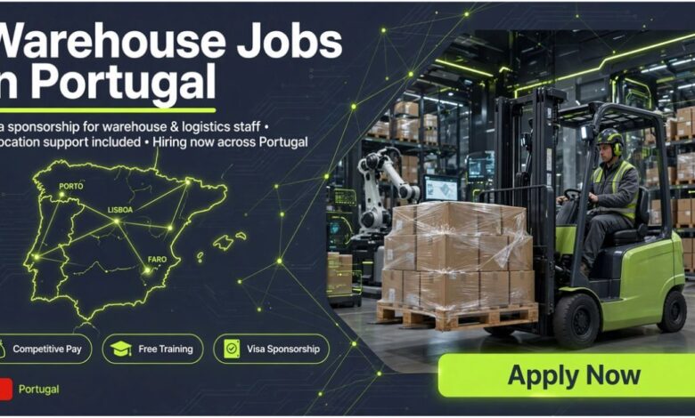 Warehouse Jobs in Portugal with Visa Sponsorship