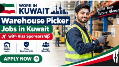 Warehouse Picker Jobs in Kuwait with Visa Sponsorship