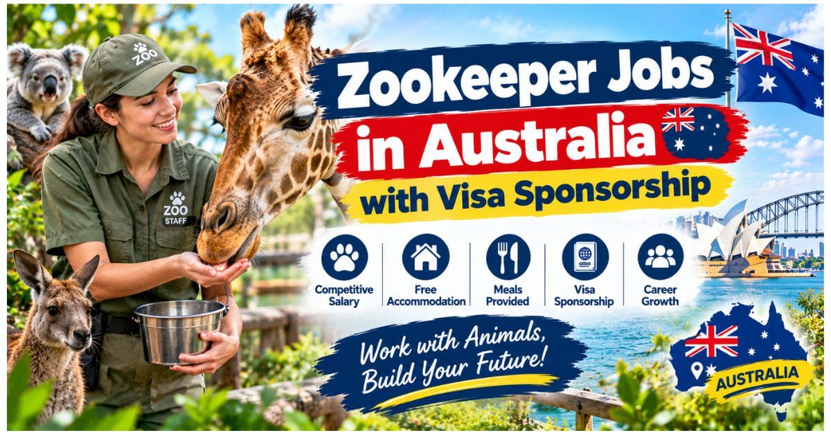 Zookeeper Jobs in Australia with Visa Sponsorship