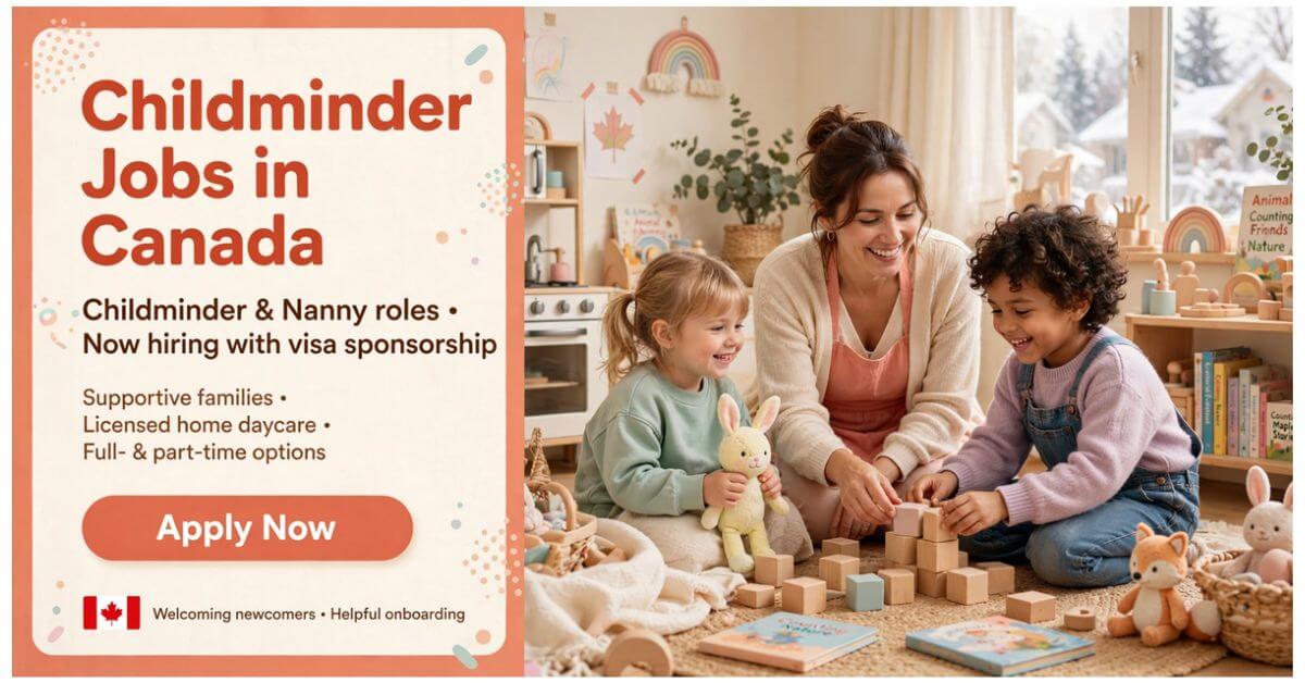 Childminder Jobs in Canada