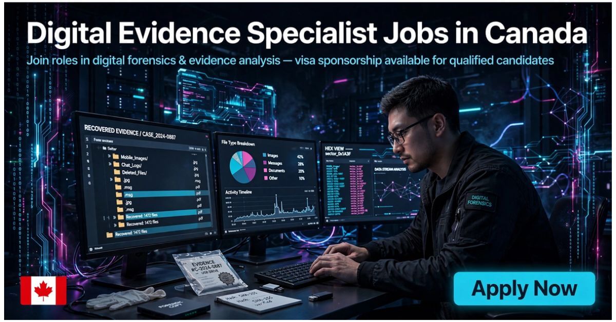 Digital Evidence Specialist Jobs in Canada
