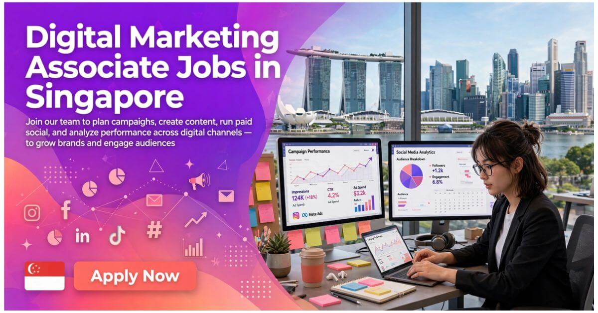 Digital Marketing Associate Jobs in Singapore