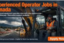 Experienced Operator Jobs in Canada with Visa Sponsorship