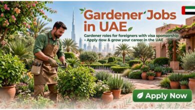 Gardener Jobs in UAE for Foreigners with Visa Sponsorship