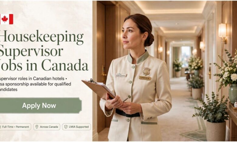 Housekeeping Supervisor Jobs in Canada