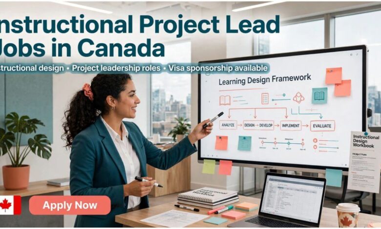 Instructional Project Lead Jobs in Canada