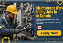 Maintenance Worker Utility Jobs in Canada