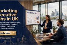 Marketing Executive Jobs in UK with Visa Sponsorship