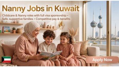 Nanny Jobs in Kuwait with Visa Sponsorship