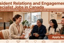 Resident Relations and Engagement Specialist Jobs in Canada