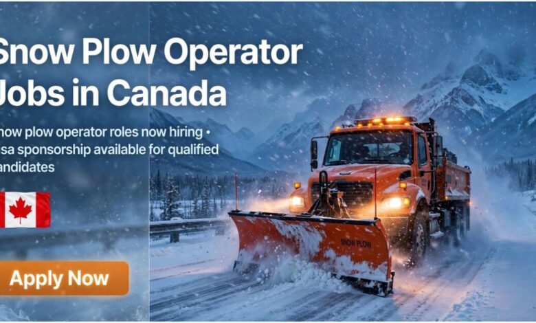 Snow Plow Operator Jobs in Canada