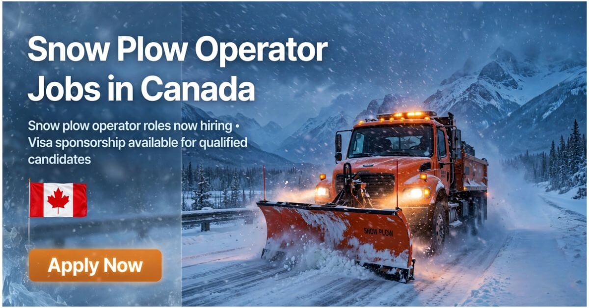 Snow Plow Operator Jobs in Canada