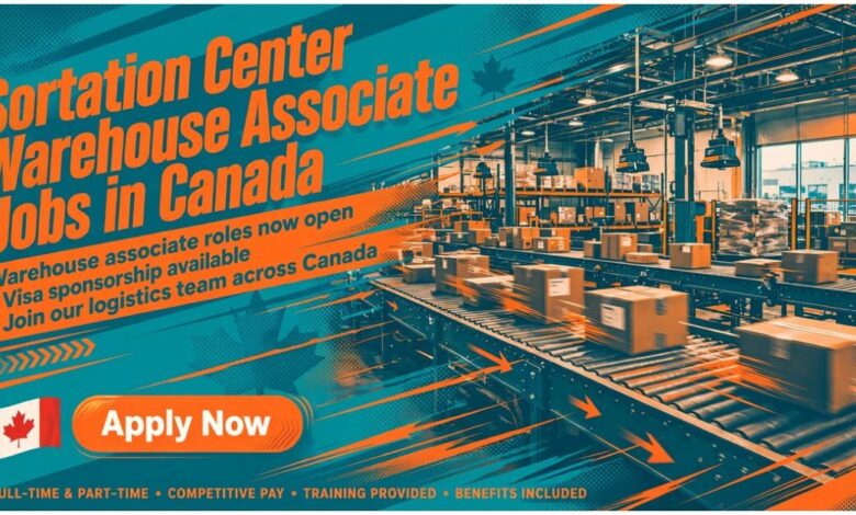 Sortation Center Warehouse Associate Jobs in Canada