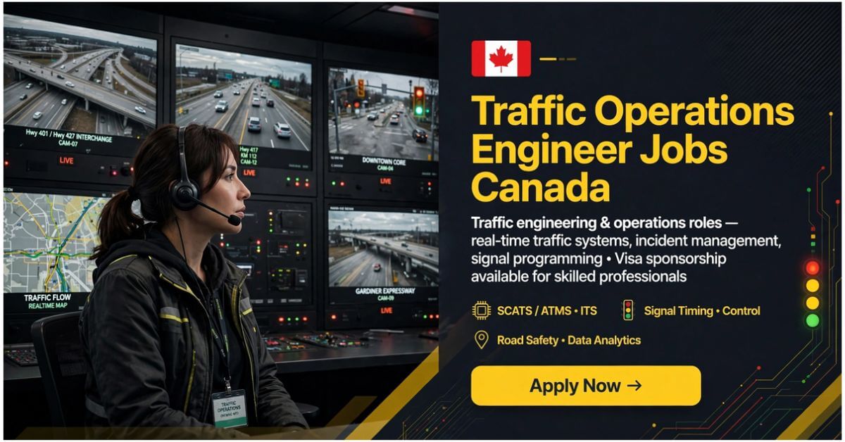 Traffic Operations Engineer Jobs in Canada