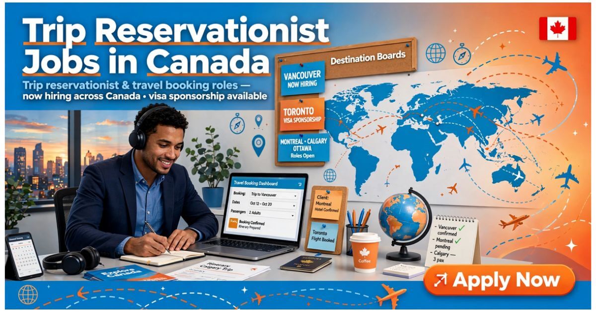 Trip Reservationist Jobs in Canada