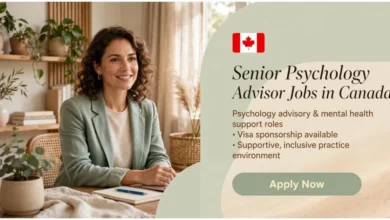 Senior Psychology Advisor jobs in Canada 2026, WorkSafeBC vacancy in Surrey for registered psychologists